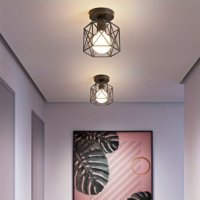 NordicLight - Minimalist Black Ceiling Lamp for Kitchen