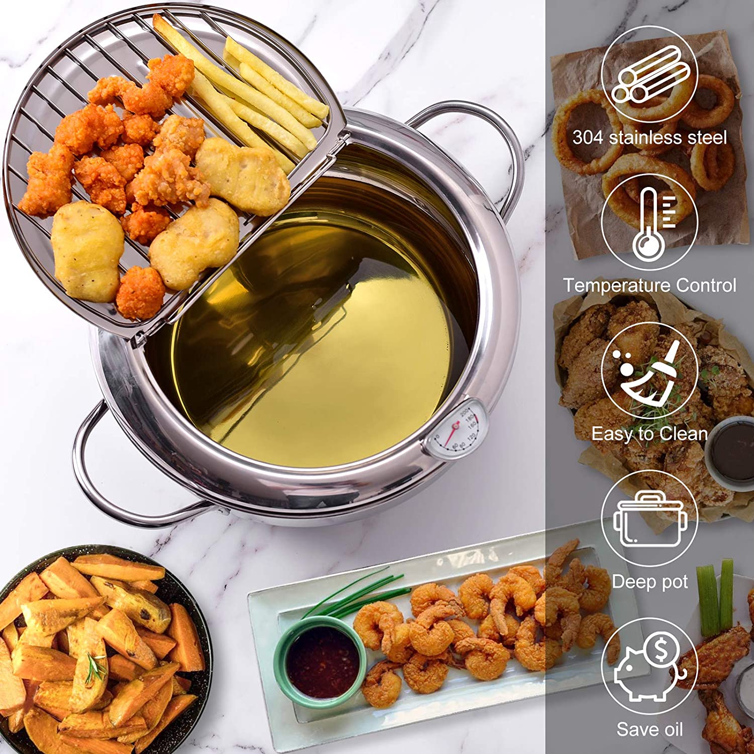 FryMaster - Deep Fryer with Precise Temperature Control