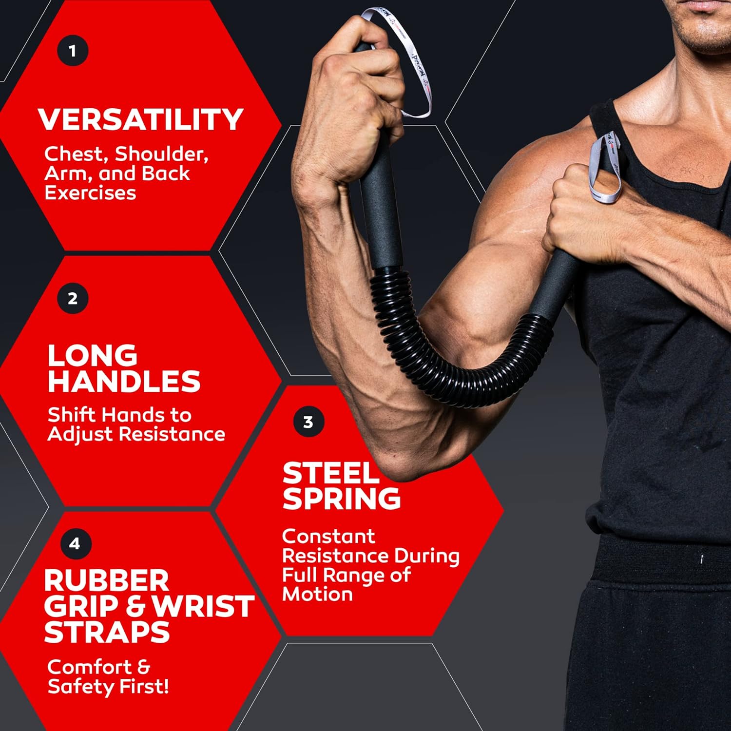 PowerTwist – Powerful upper body training bar