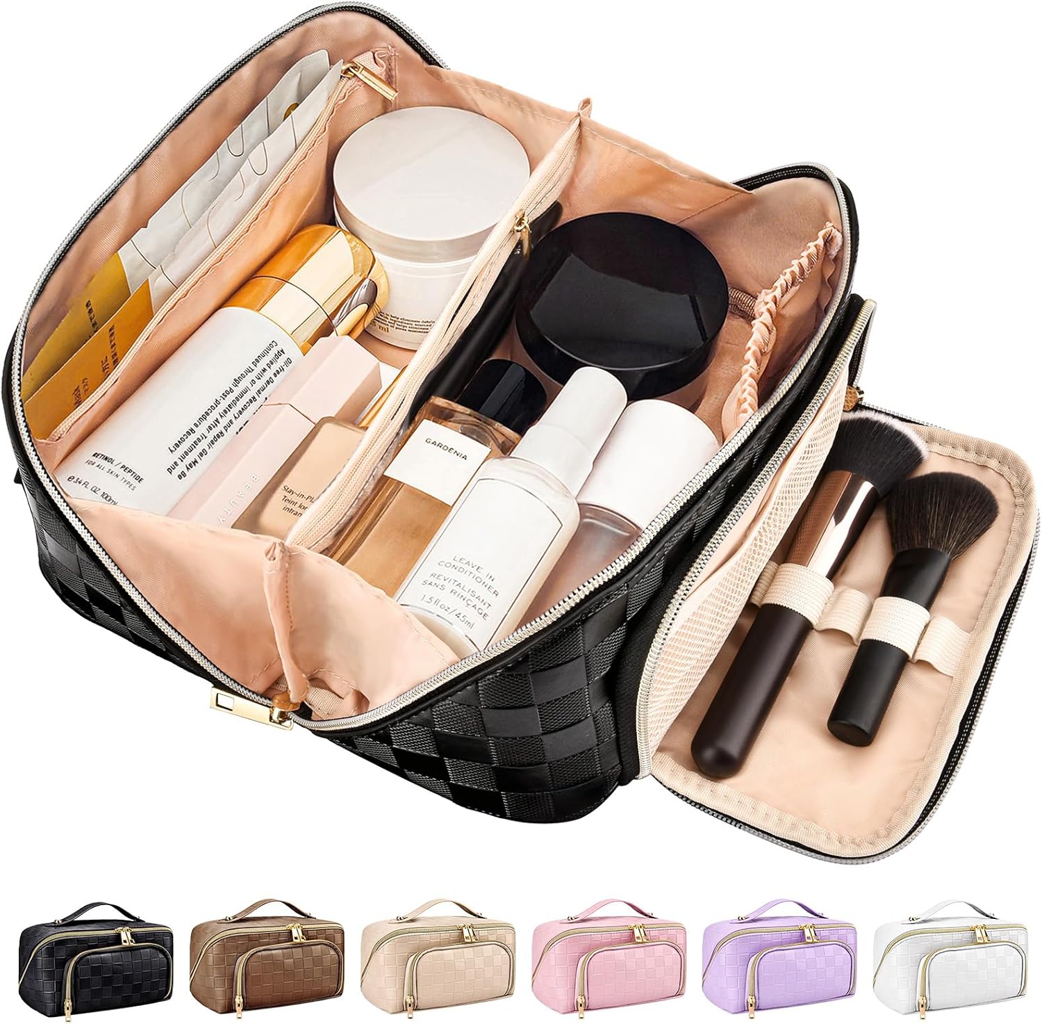 GlamBag - Waterproof makeup bag with large capacity