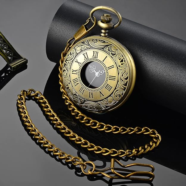 KevinWatch - Classic Retro Pocket Watch for Men