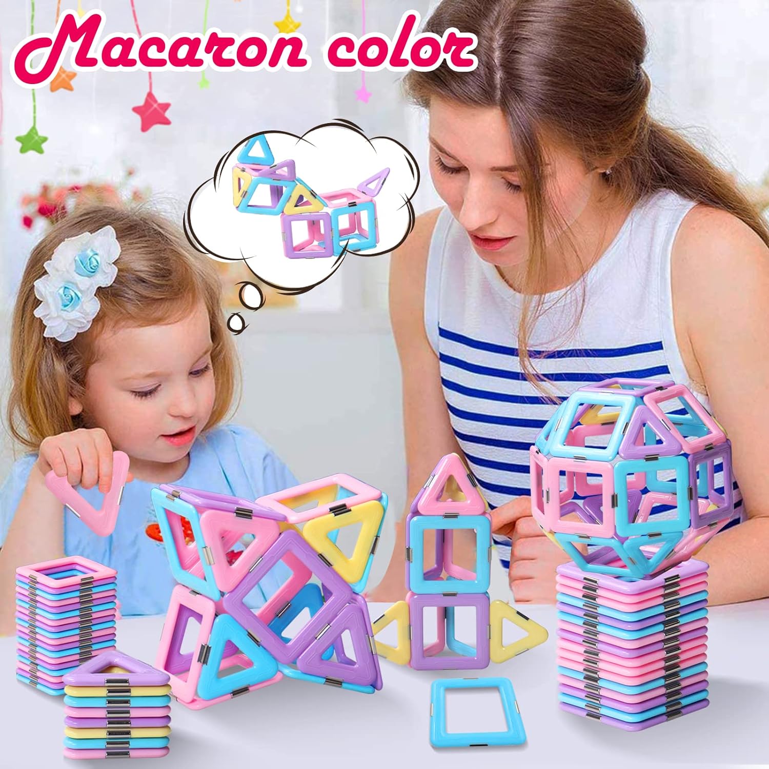 Magnetic Tiles Playset - Create Endless Building Adventures
