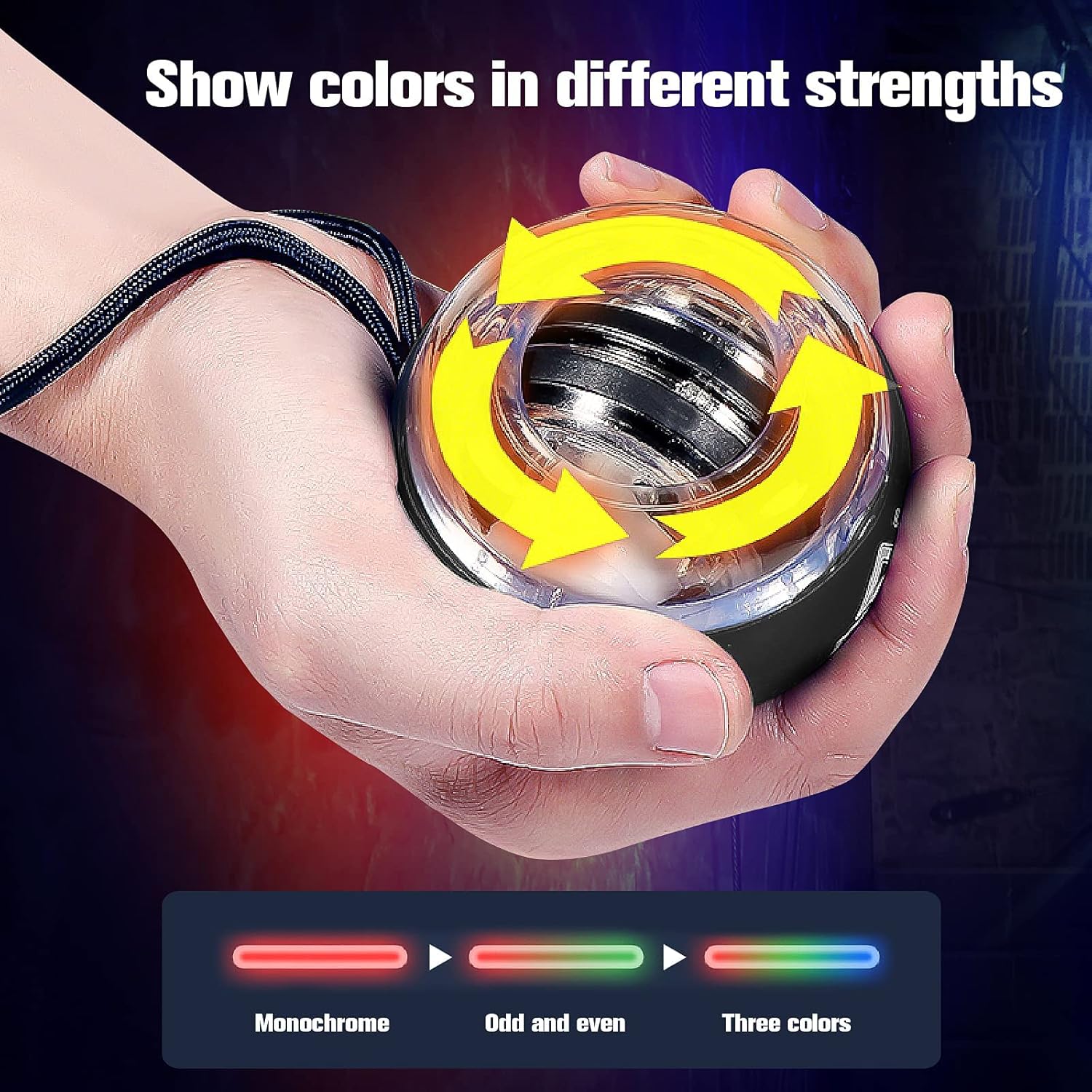 GyroPower - Self-Starting Pole Trainer for Forearms