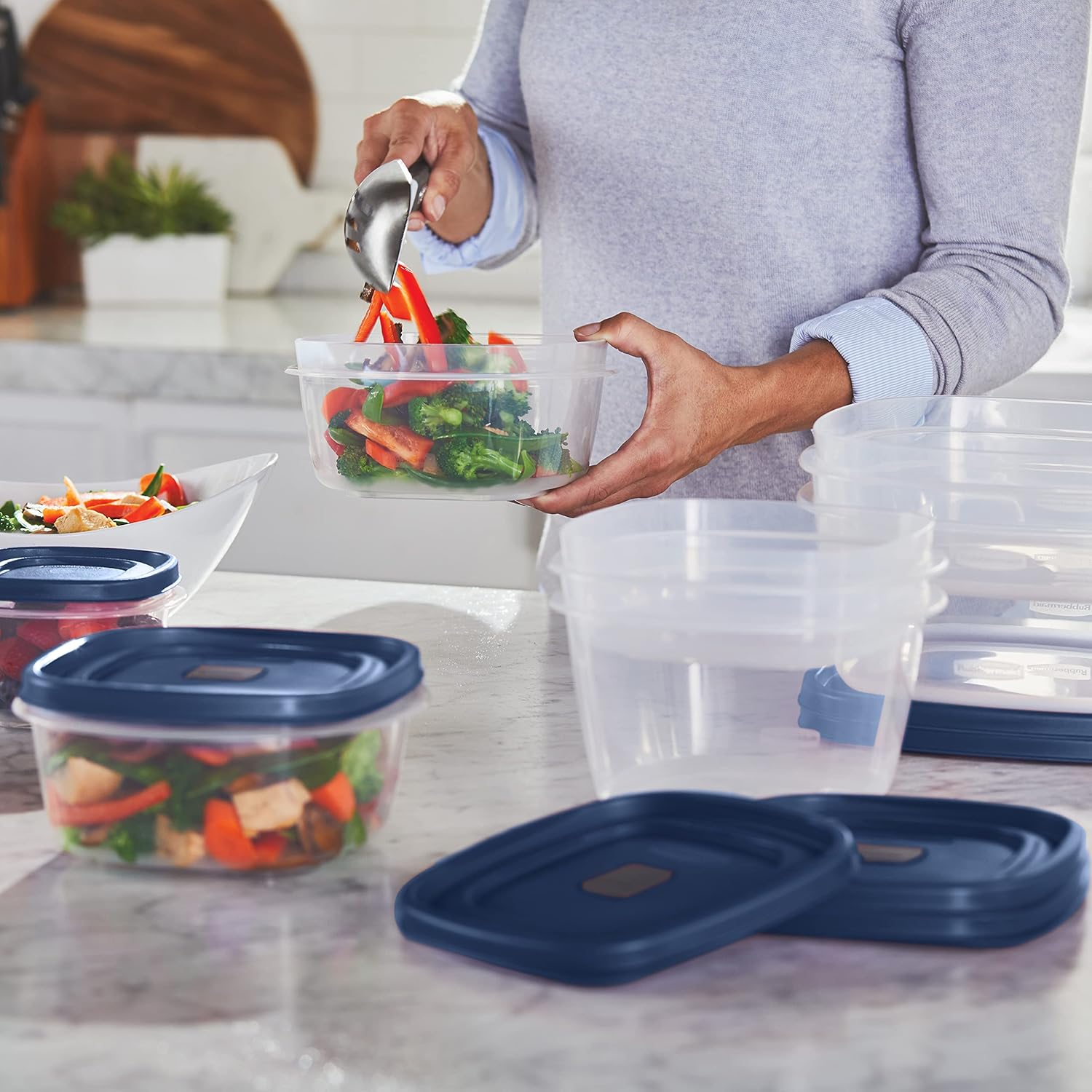 SealStack - Stackable, Spill-Free Food Storage Boxes