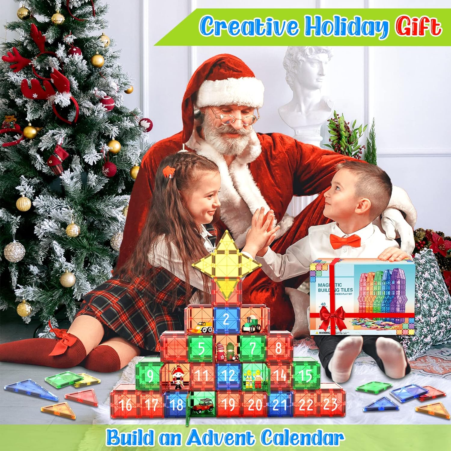 Montessori Magnetic Tiles - Discover Infinite Building Joy