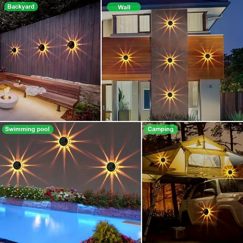 SolarGlow Ljus – Set med 4 Solenergi LED-lampor för Utomhusbruk