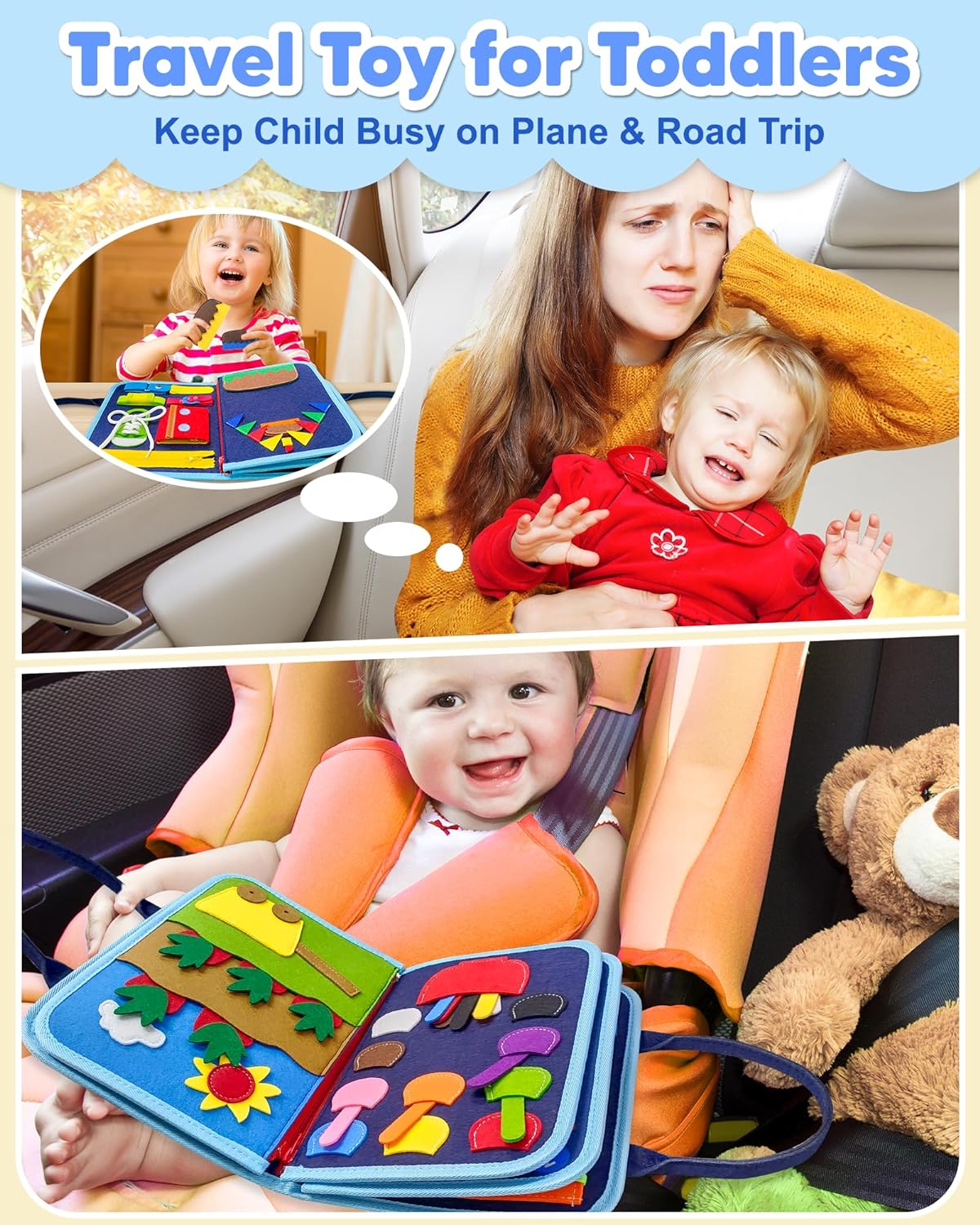 Interactive Blue Play Table for Kids - Learning and Fun for Little Ones