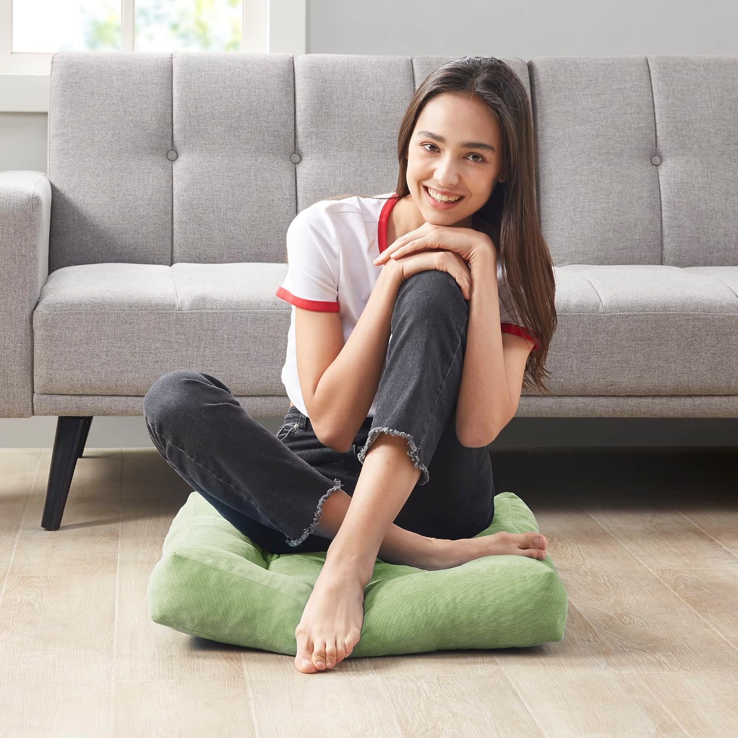 ZenCushion – Set of 2 luxurious meditation cushions