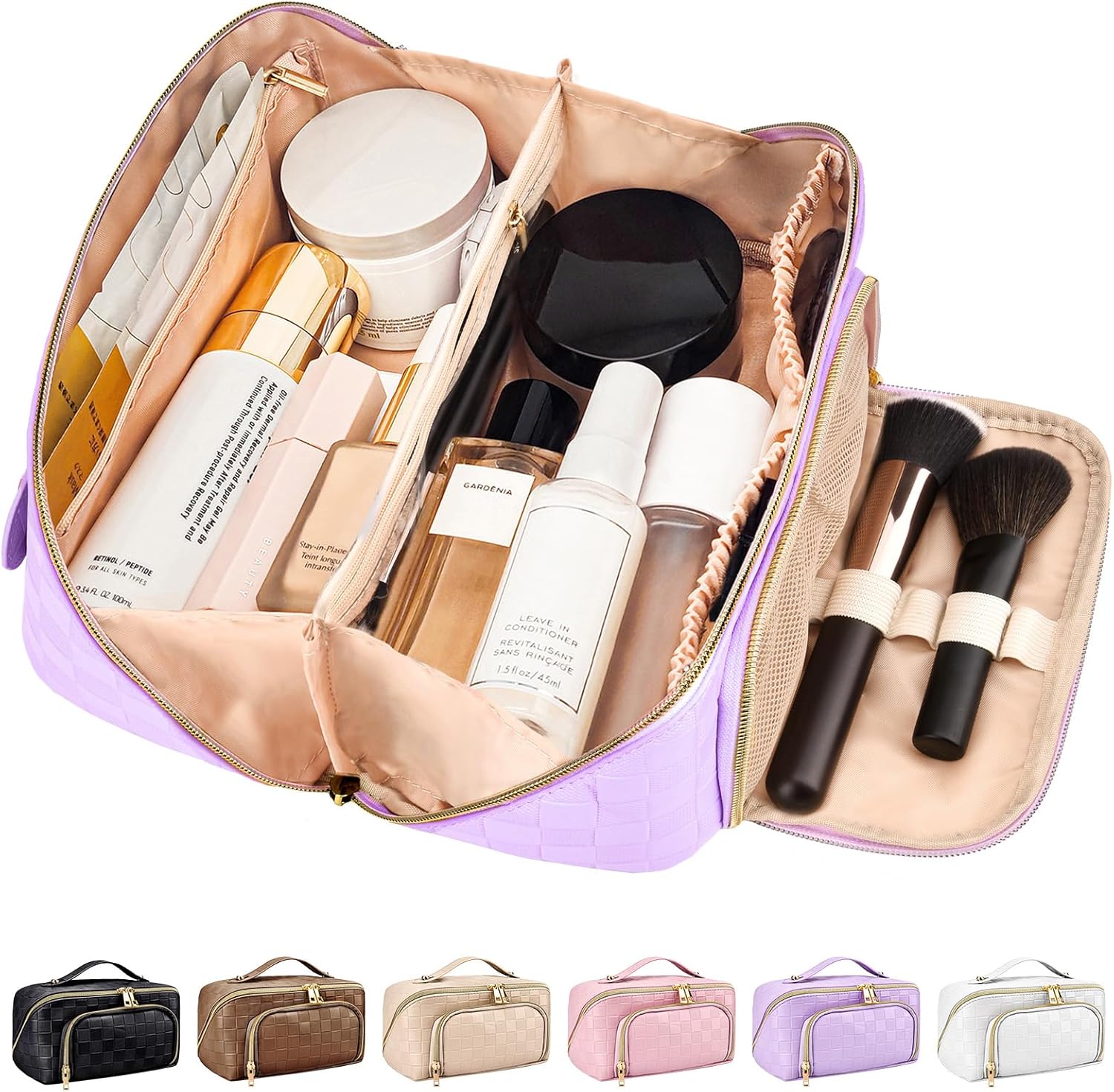 GlamBag - Waterproof makeup bag with large capacity