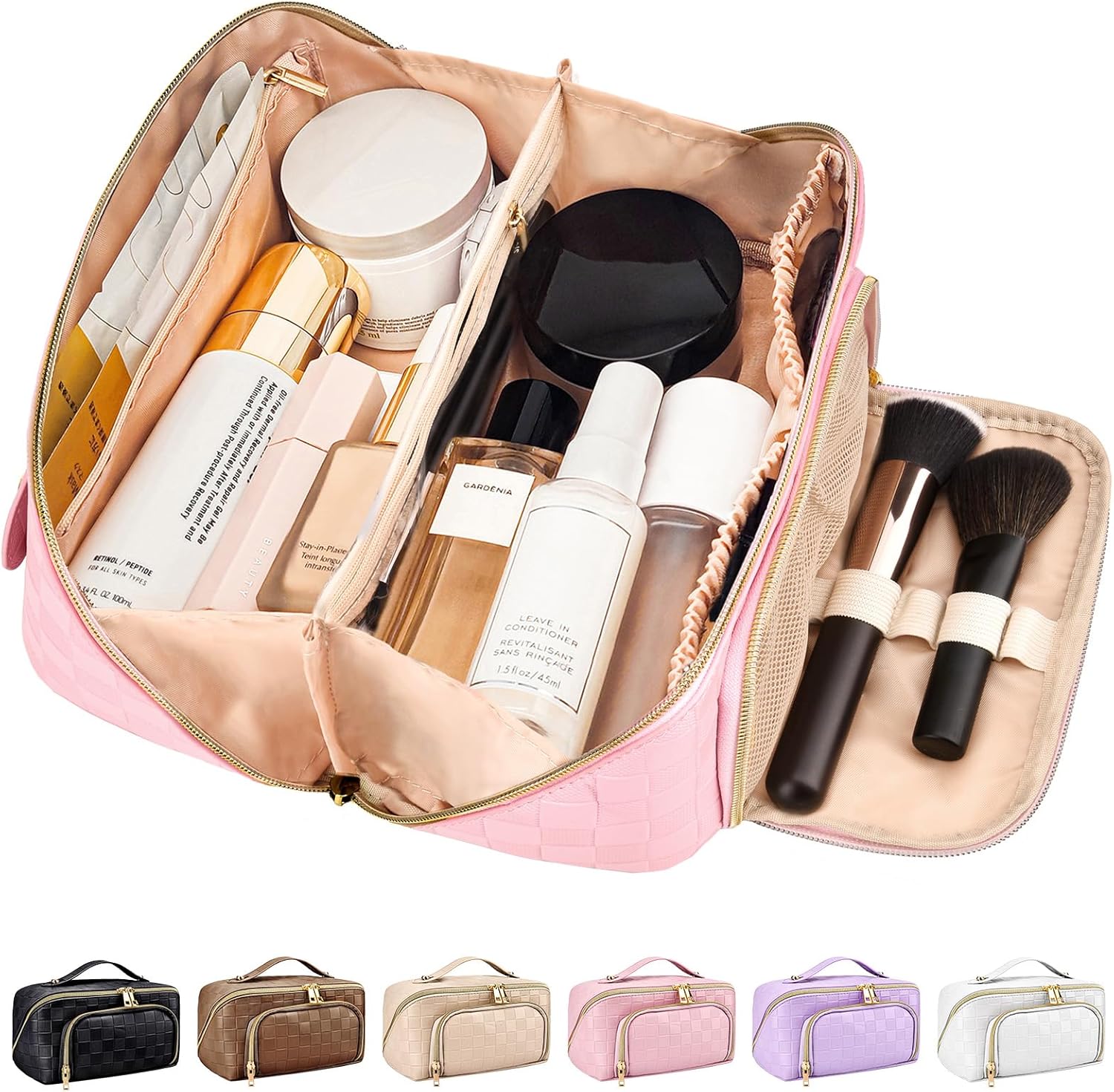 GlamBag - Waterproof makeup bag with large capacity