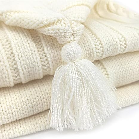 Luxe Beige Baby Blanket - Warmth and Comfort for Your Newborn
