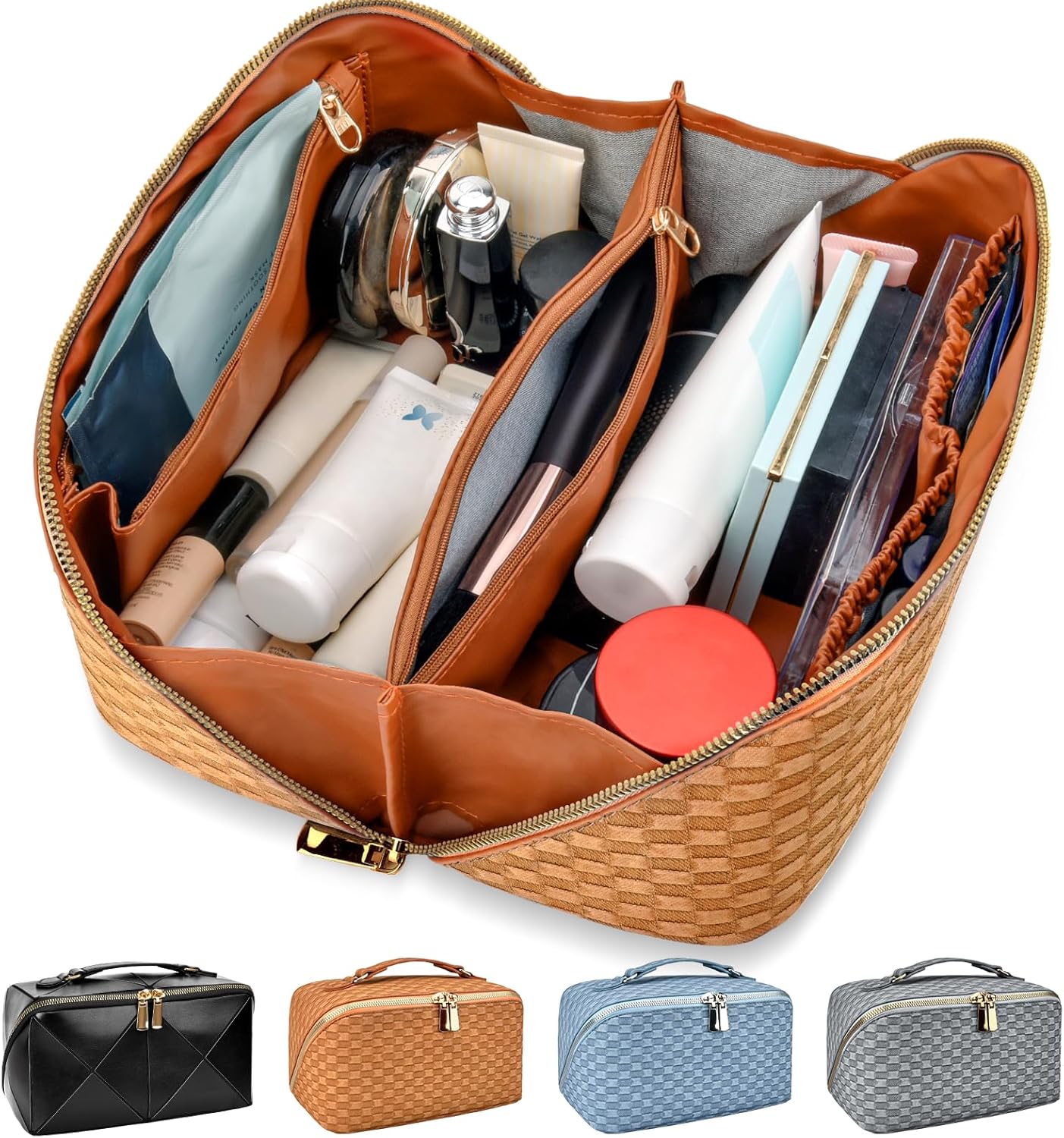 GlamBag - Waterproof makeup bag with large capacity