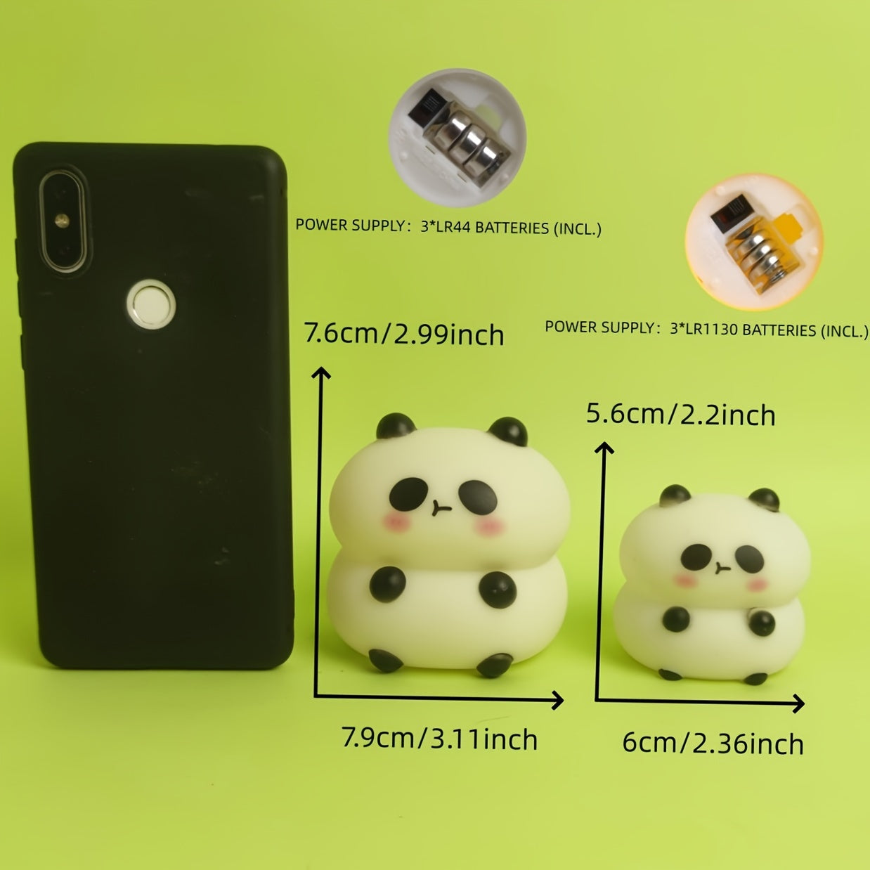 PandaGlow - LED Night Light with Panda Design