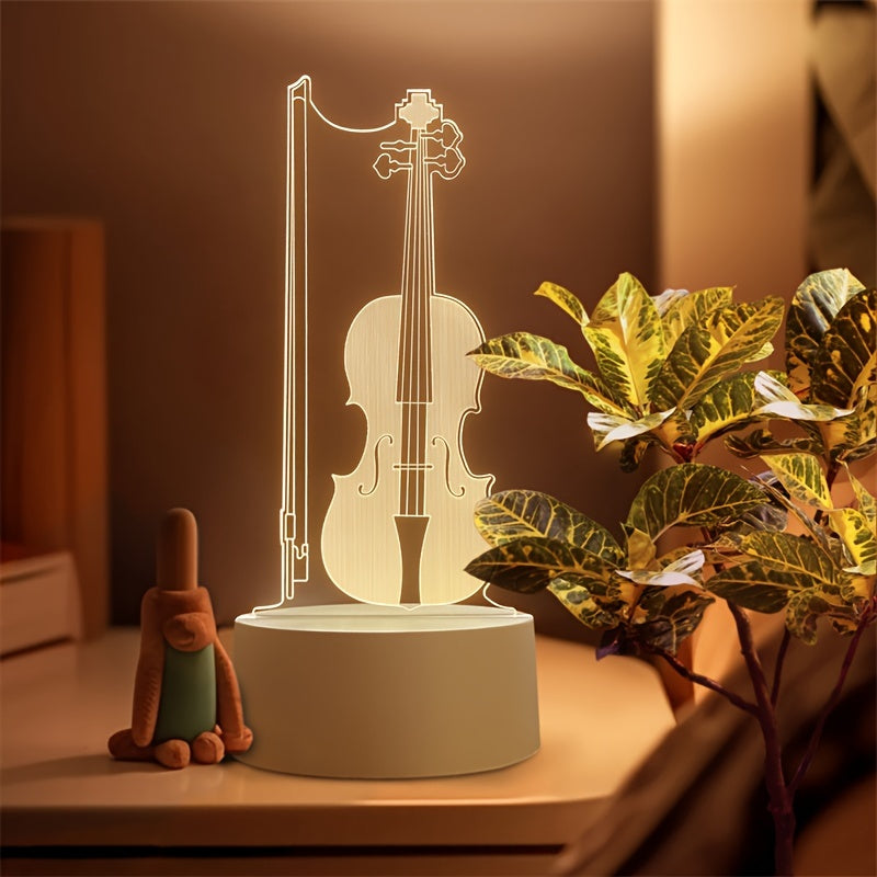 CelloGlow-lampa - 3D LED nattbelysning