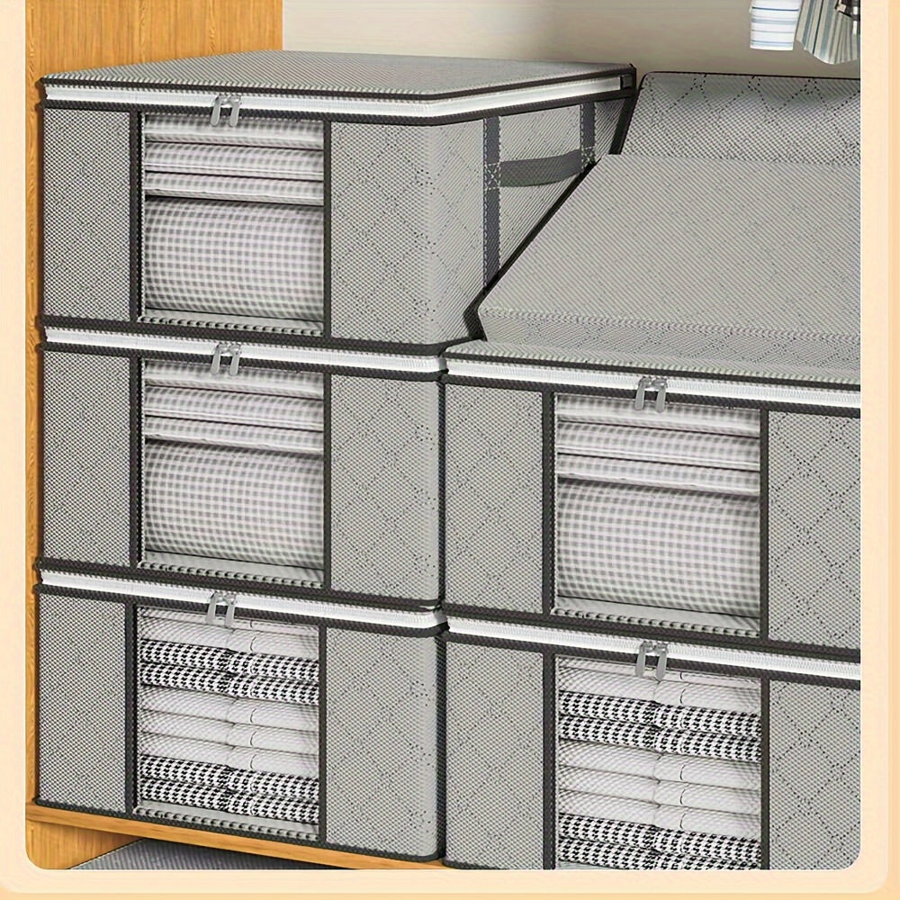 SmartStore - Foldable Storage Bags Set of 4 for Clothes and Bedding