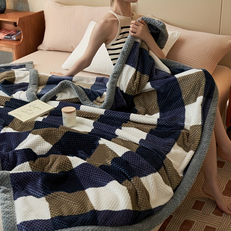 Cozy Plaid – Luxurious Milk Fleece Blanket for Ultimate Comfort