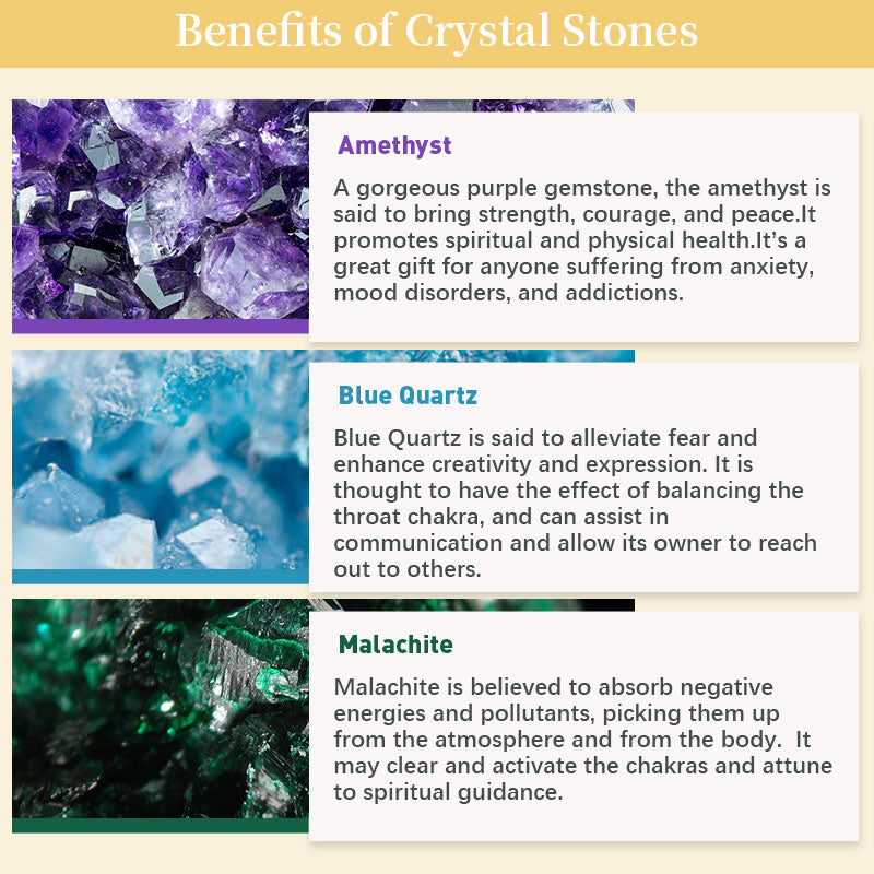 Gaia Natural Crystals Geode Hanging Decoration