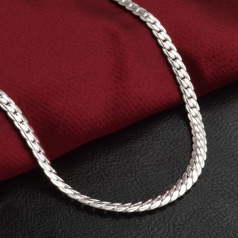 SilverGlow necklace – Luxe 925 silver necklace for women
