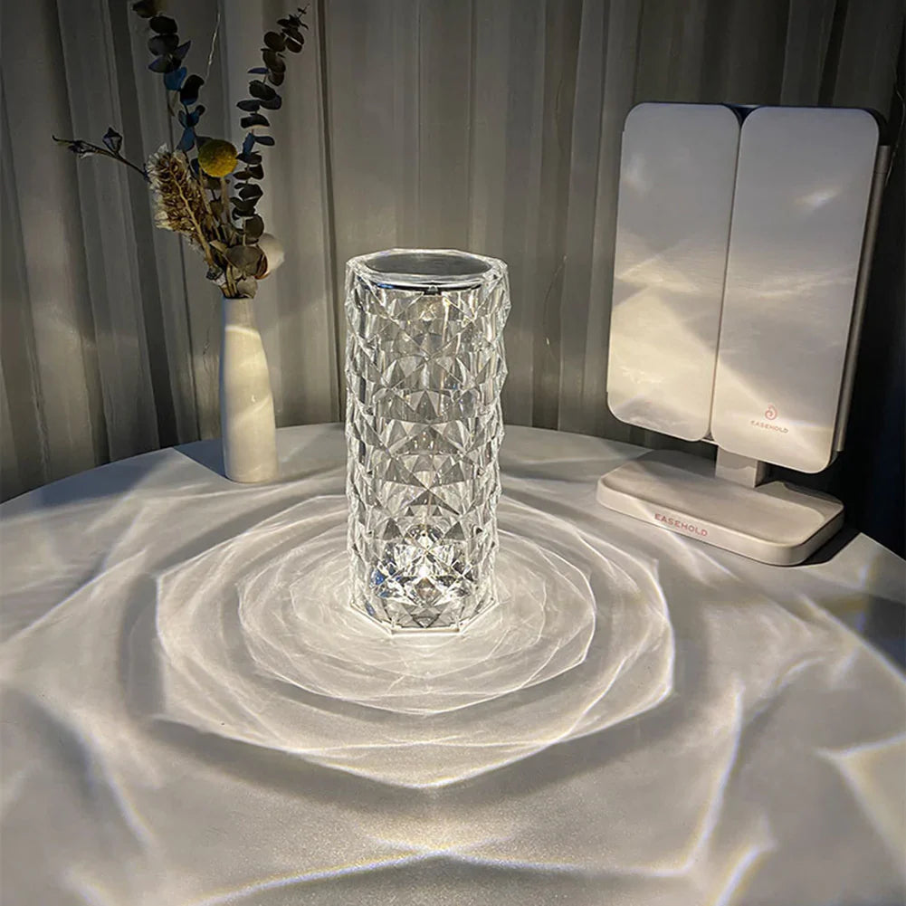 Kristallight™ - Filament lamp rechargeable table lamp