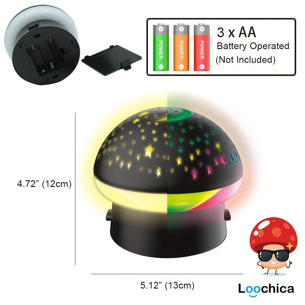 Starlight Lamp – Magic Mushroom Night Projector