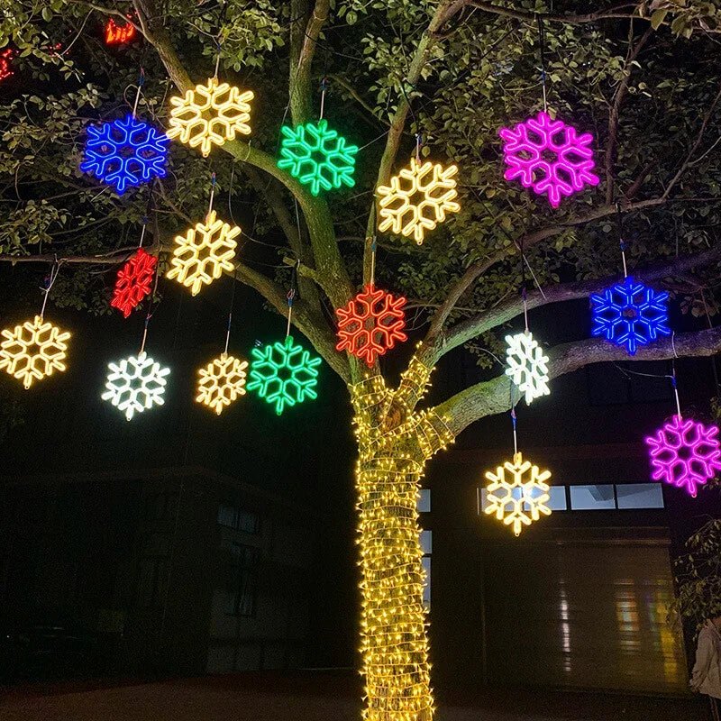 SterrenLicht - Magical LED Snowflake Lighting for Parties