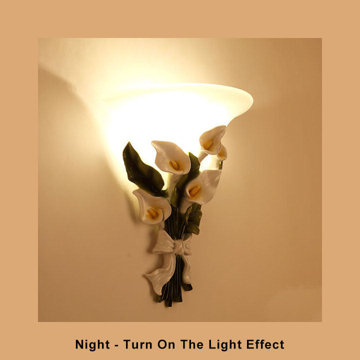 BloomLight - Botanical Wall Lamp with LED Lighting