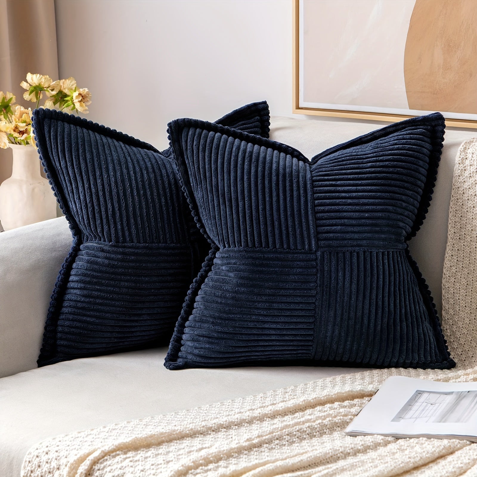 CozyNest Cushion Cover - Elegant Cushion Cover for Sofa and Bedroom