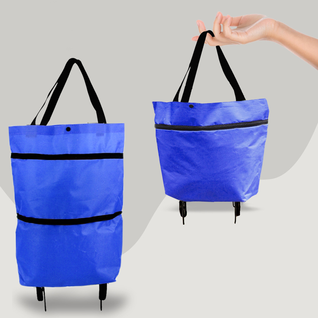 CarryFlex - Practical 2-in-1 Shopping Trolley with Wheels