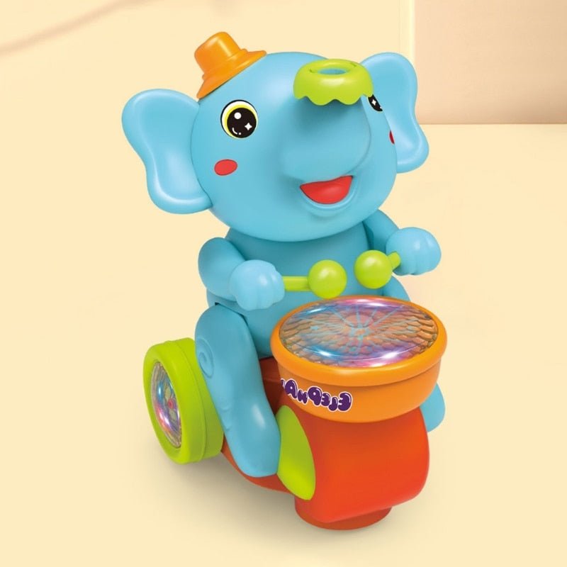 MelodyMaatje Drum Elephant - Musical Learning Experience for Babies