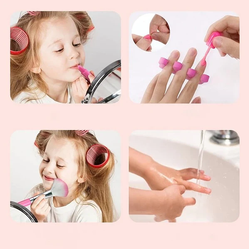 LittleGlam Set - Washable Makeup for Kids