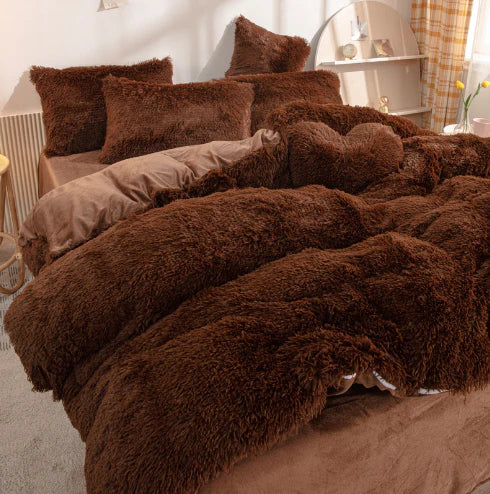 FluffCandy - Luxurious Long-Pile Duvet Cover for Winter Warmth