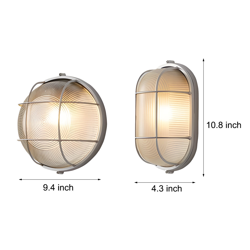 RetroGlow – Industrial Wall Lamp for Outdoor Use