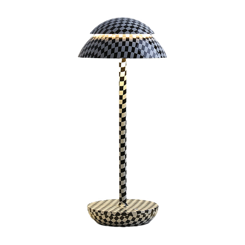 Aurelia Noire - Rechargeable Wireless Table Lamp with Built-in LED Lighting and Battery