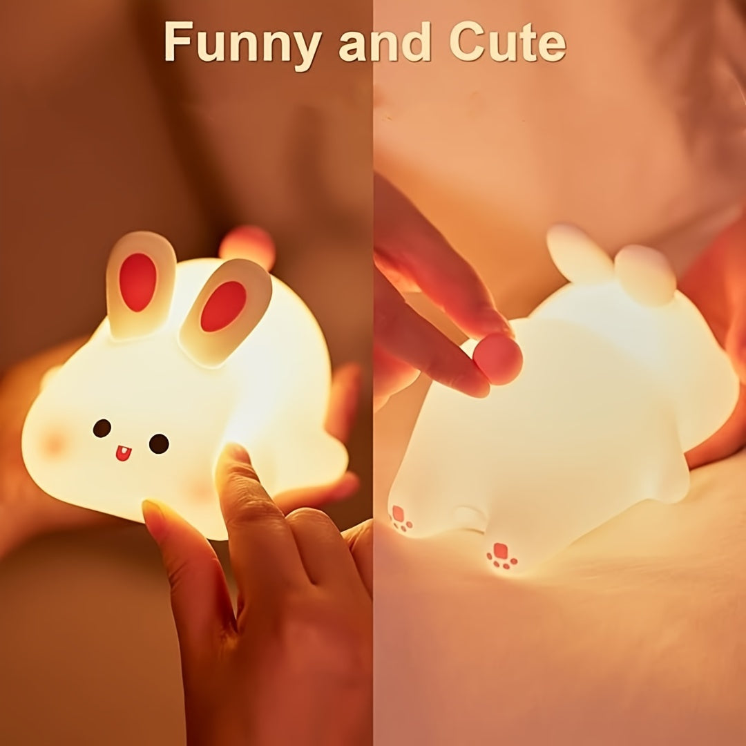 BunnyLight - Söt USB Nattlampa med Dimmer