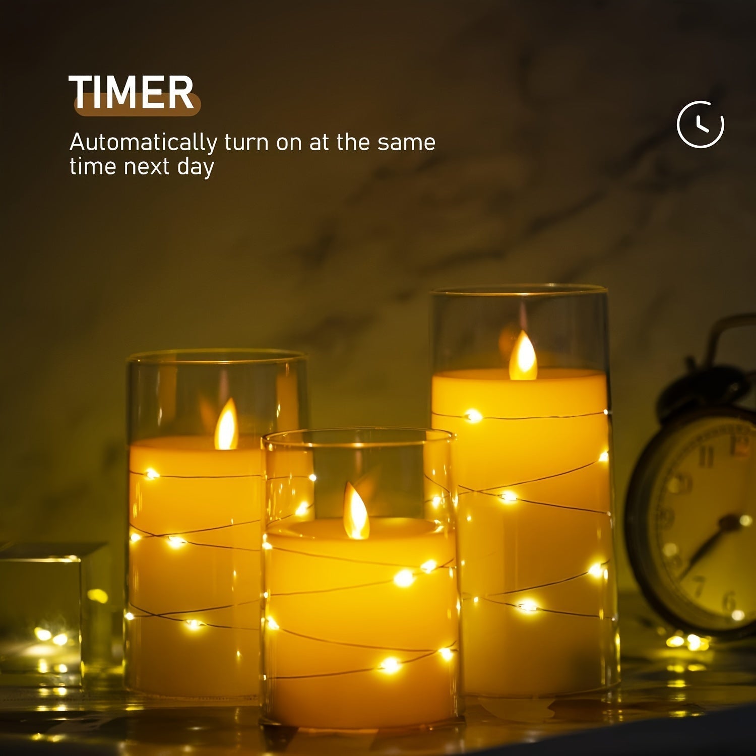 RomanticGlow – LED light SET with remote control
