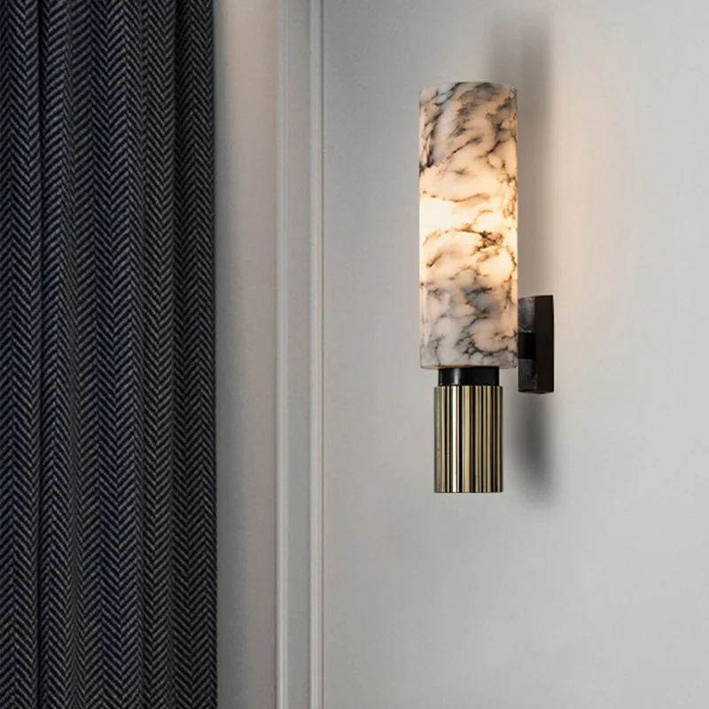 Stylish Marble Lamp - For Luxurious and Atmospheric Interiors