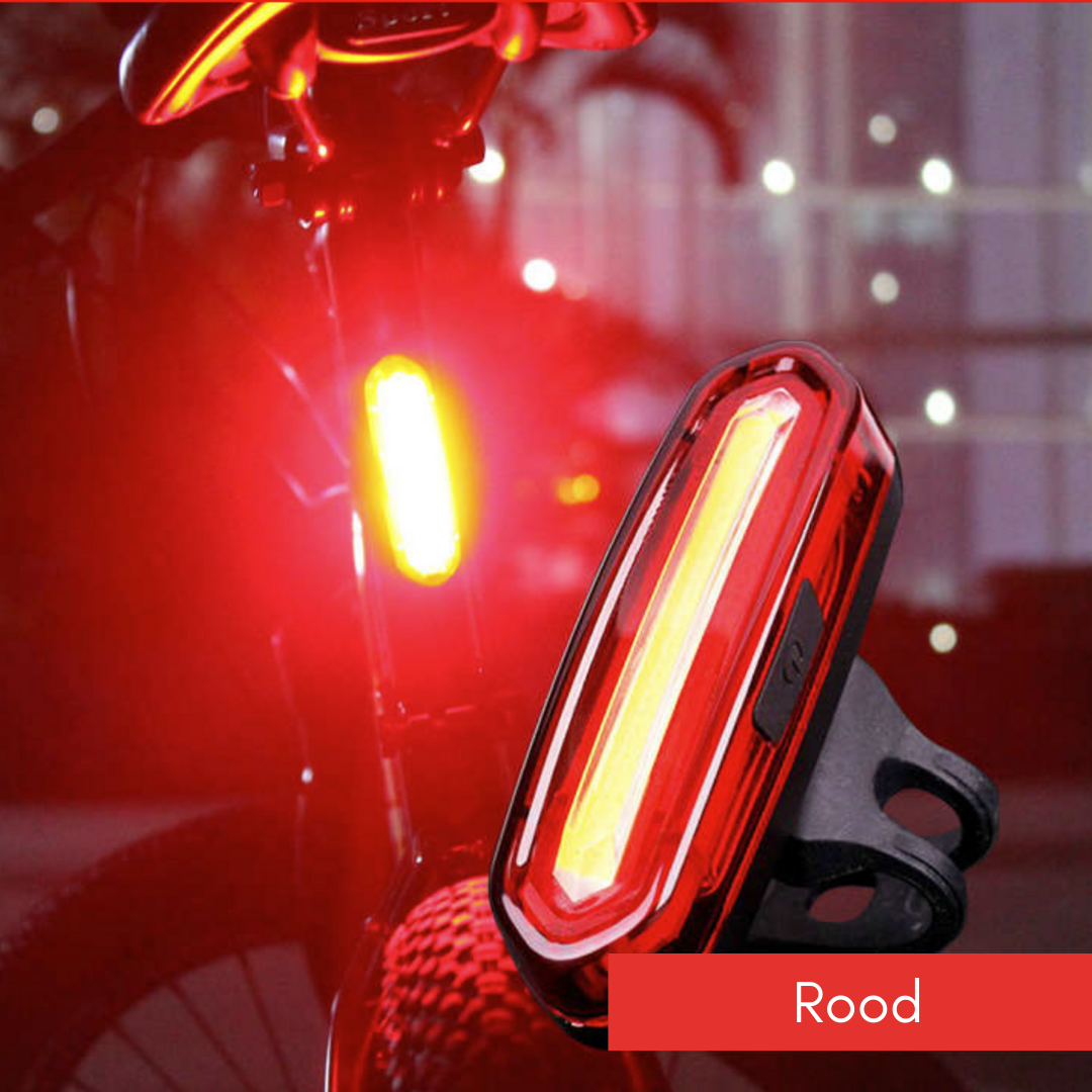 LightUp - Powerful Rechargeable LED Bicycle Rear Light