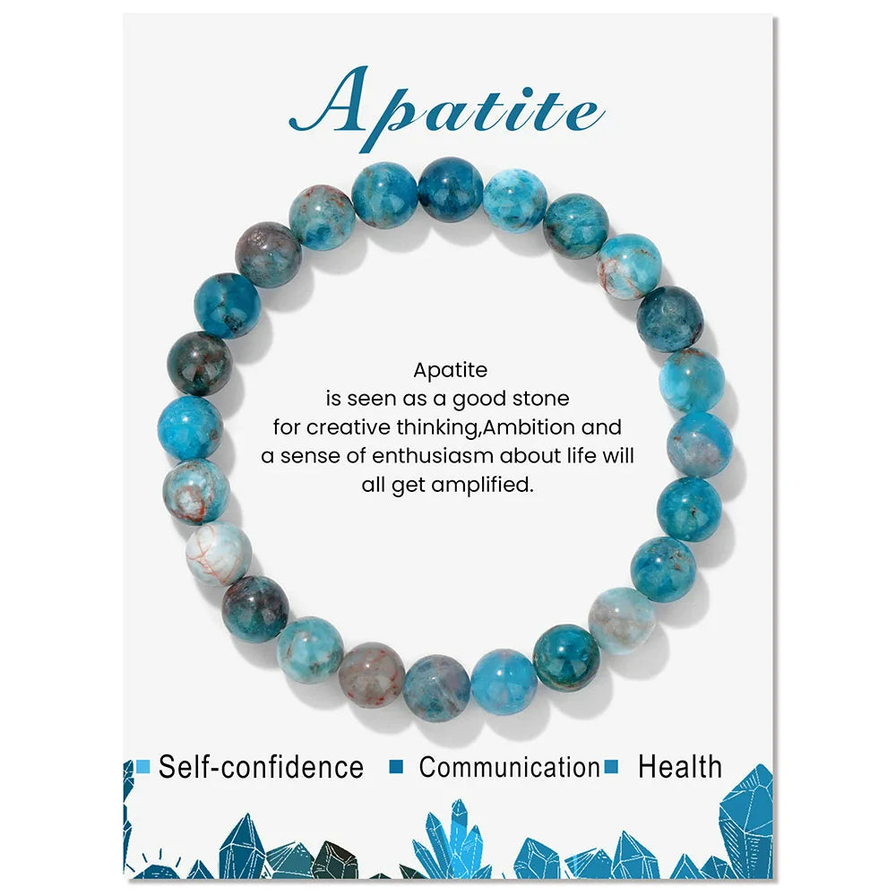 Aria: Natural Crystals Bracelet for Healing Energy