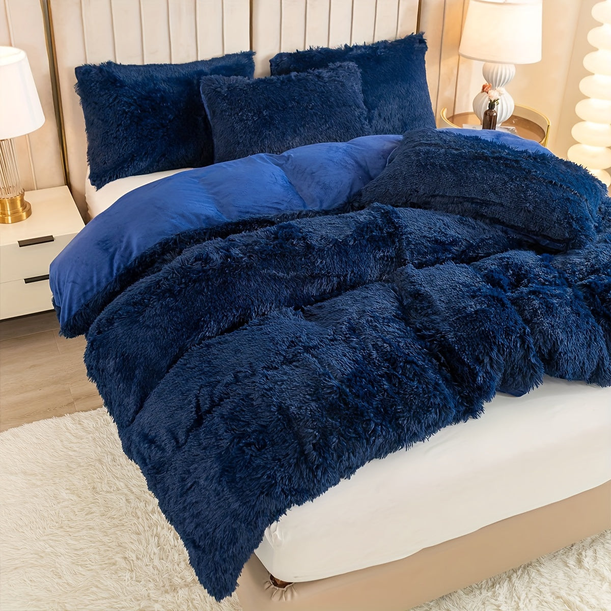 ZipSoft - Luxurious Plaid Bedding Set for All Seasons