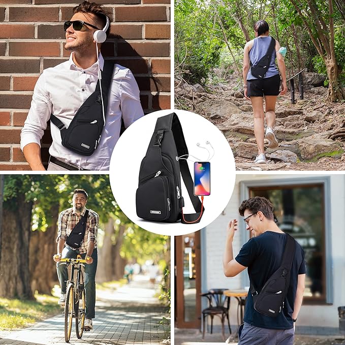 WaveSling - Stylish Water Resistant Crossbody Bag