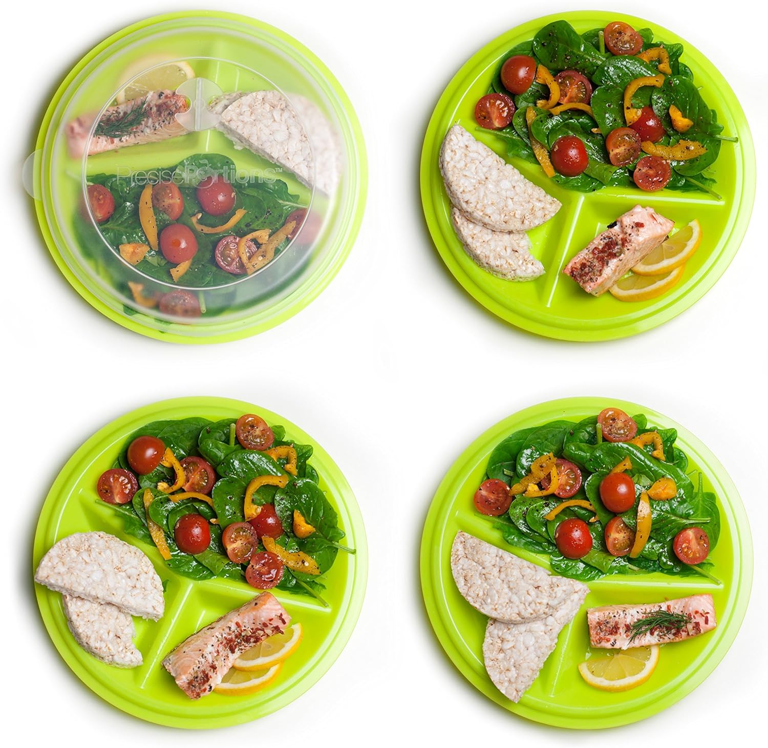 PortionMaster - Practical Travel-Friendly Portion Control Plate