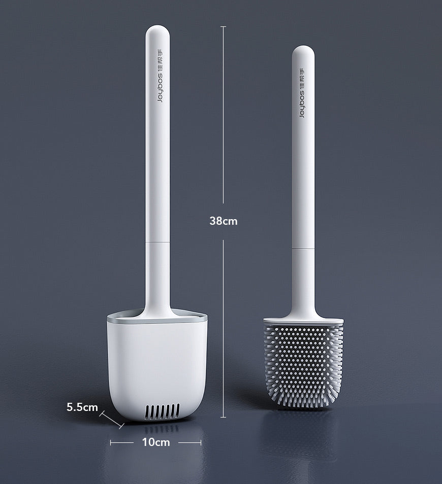 SiliClean – Antibacterial Wall-mounted Toilet Brush with Silicone