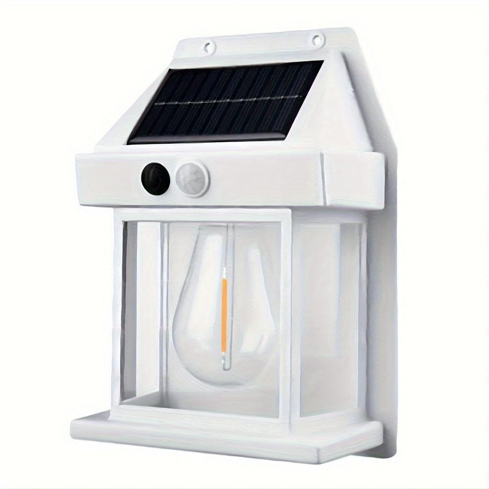 SolarGlow Vägglampa - Solenergi Rörelsesensor LED