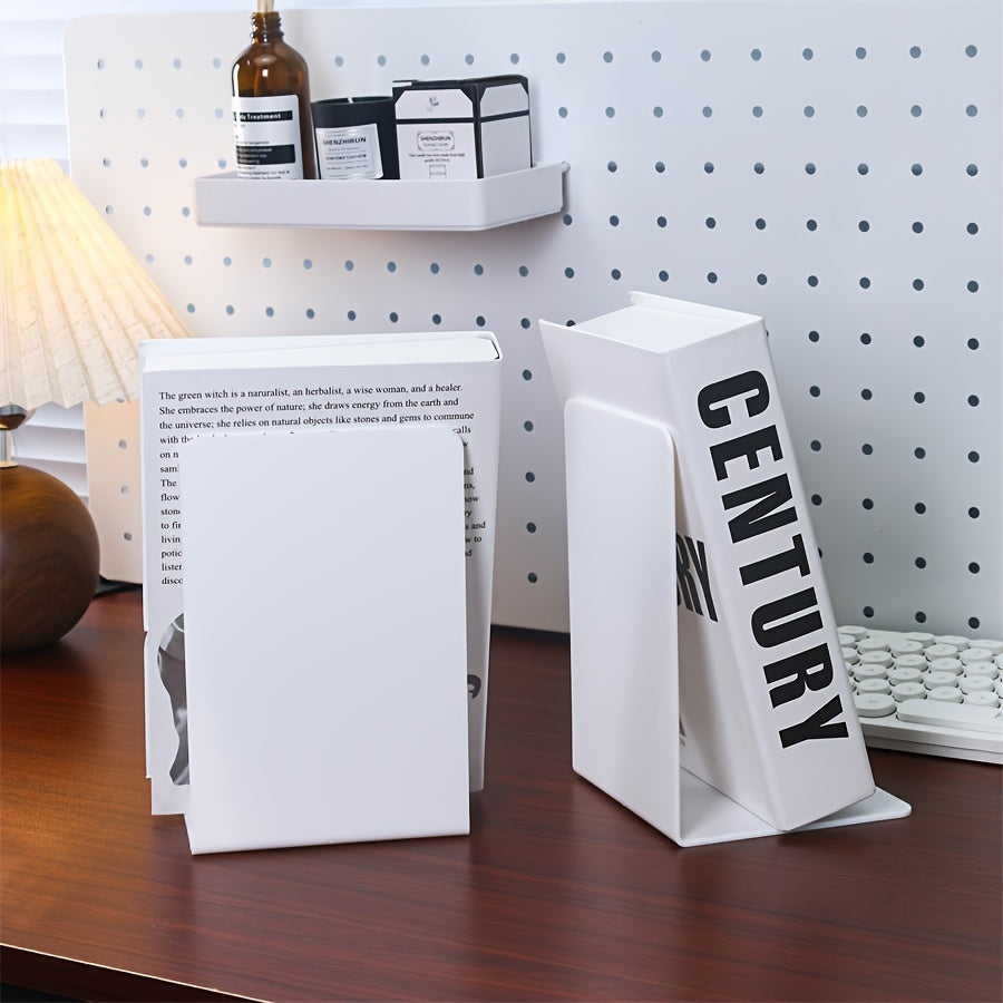 ClearStand - Elegant Clear Bookend Set of 2