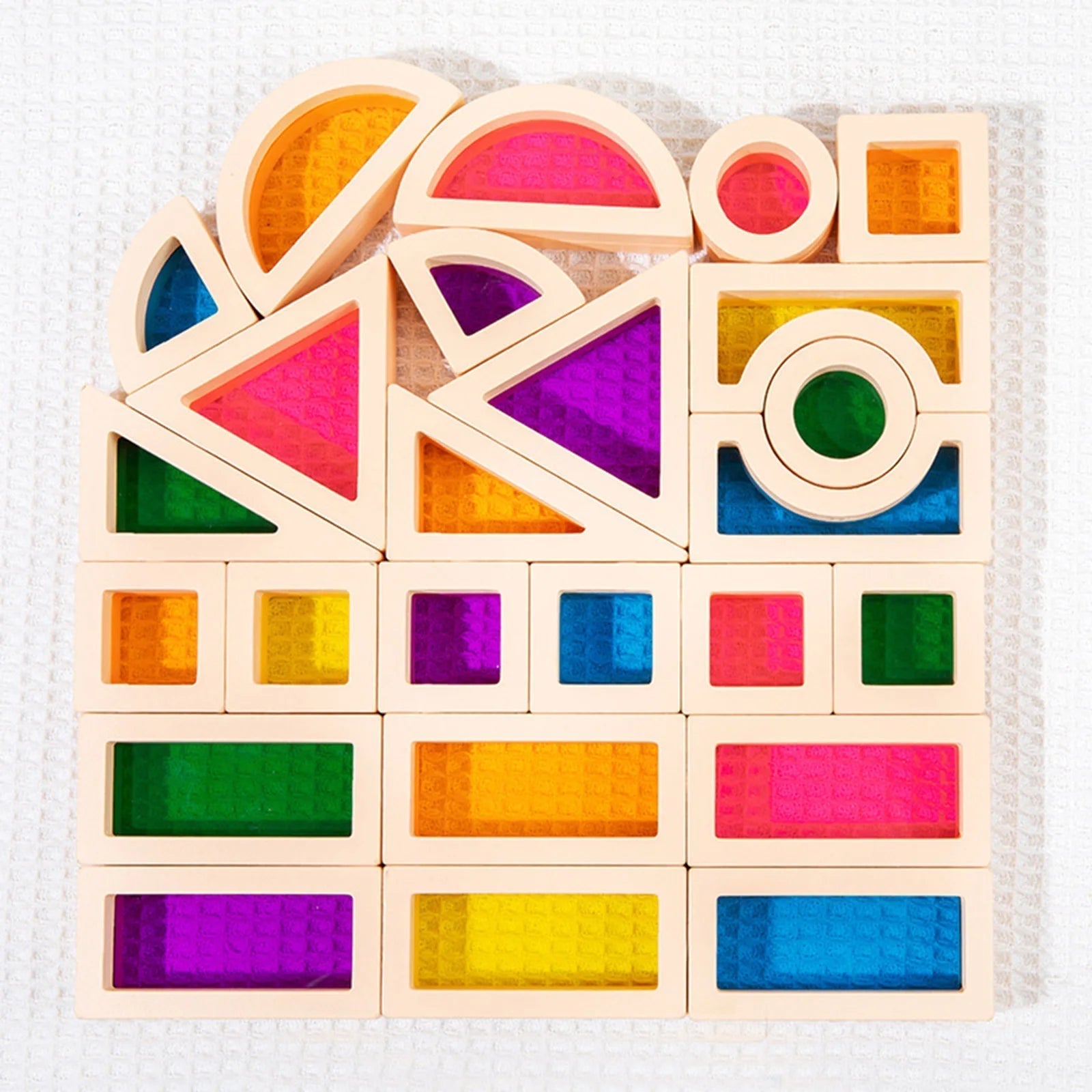 CreativeBlocks – Colorful Wooden Building Blocks for Kids