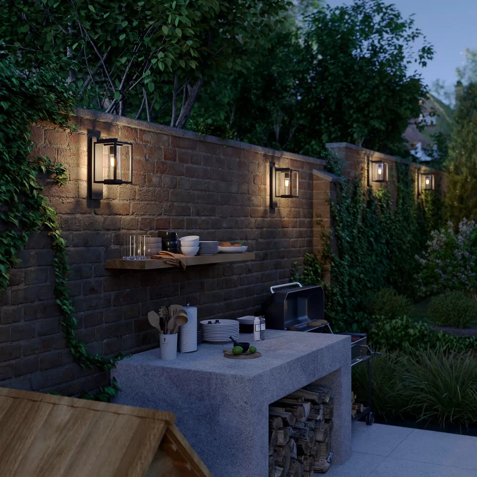 ChicFerda - Modern Wall Lamp for Outdoor Use