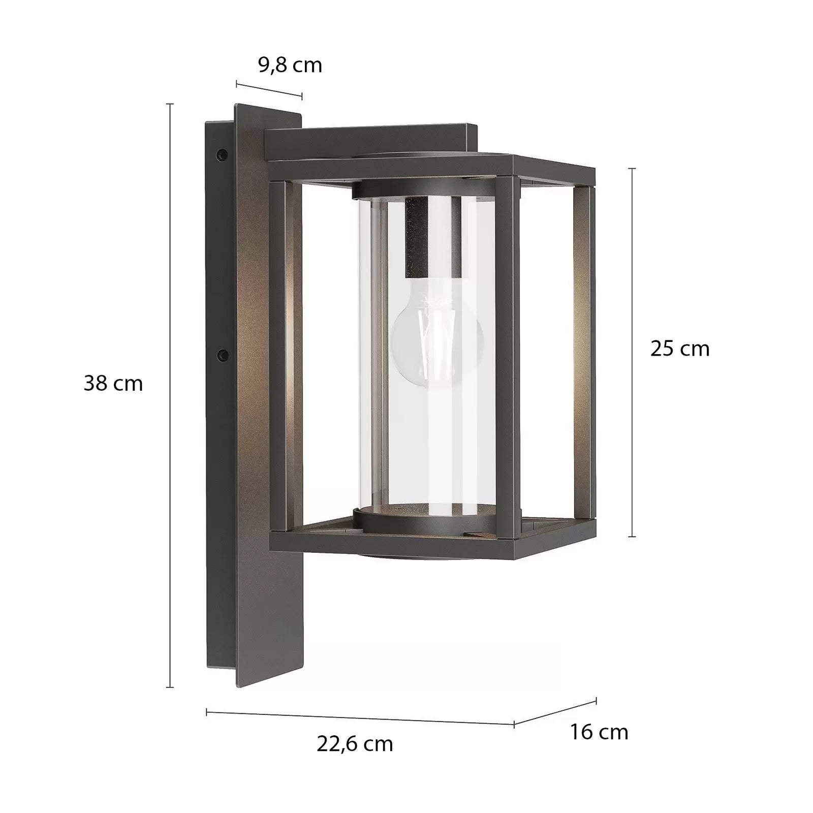 ChicFerda - Modern Wall Lamp for Outdoor Use