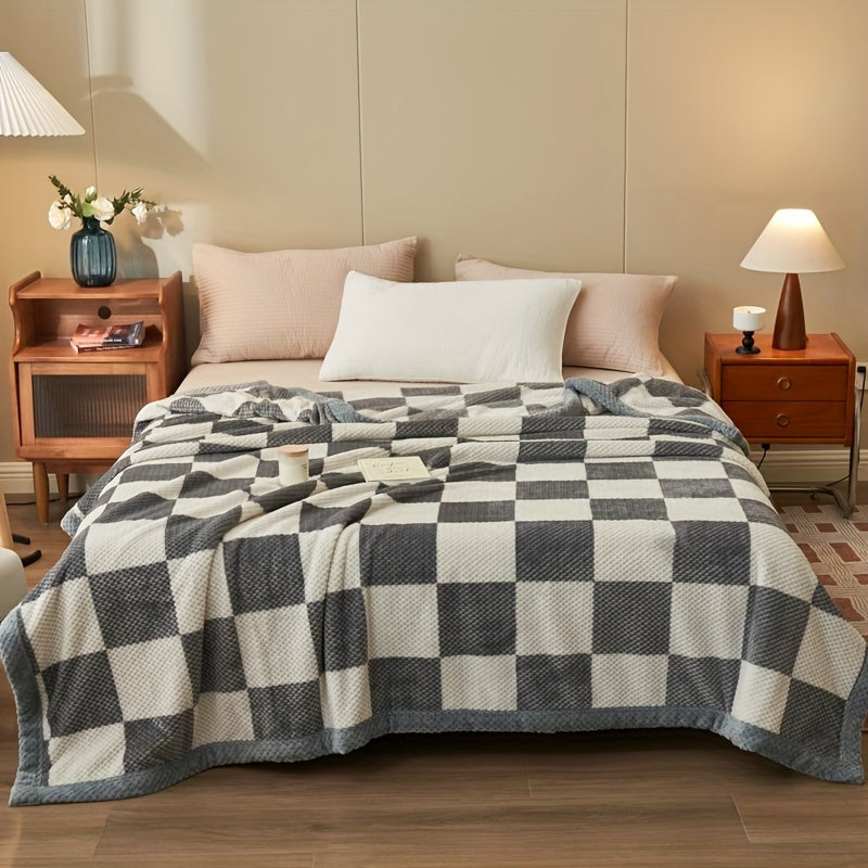 Cozy Plaid – Luxurious Milk Fleece Blanket for Ultimate Comfort
