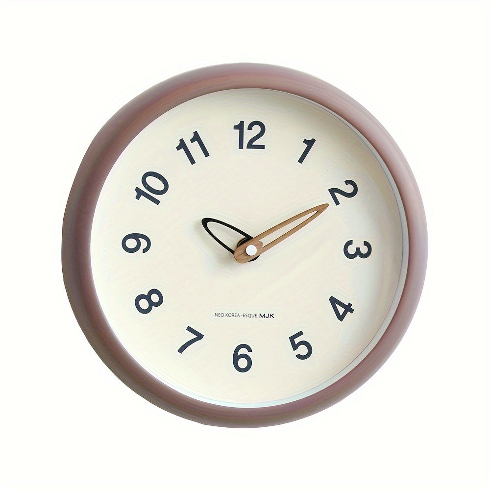 SilenceTime Clock – Elegant 10-inch Wall Clock for the Home