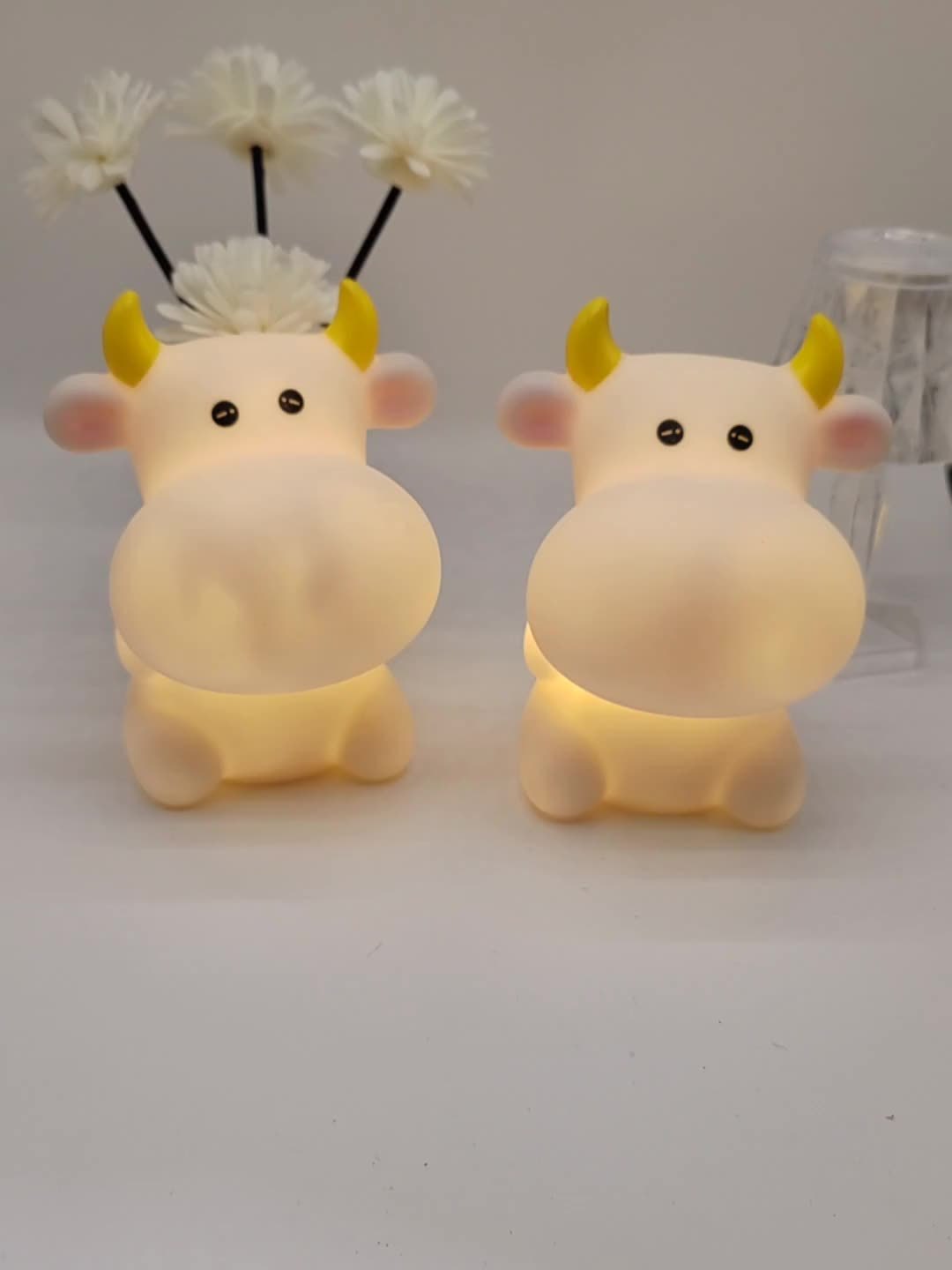 CowGlow Lamp - Cute LED Night Light for Kids